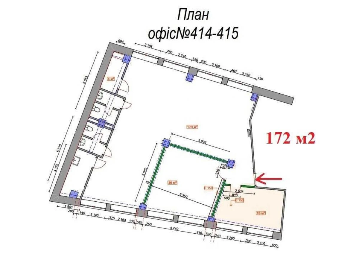 Office vul. Glybochyc'ka 17, 170m26945213