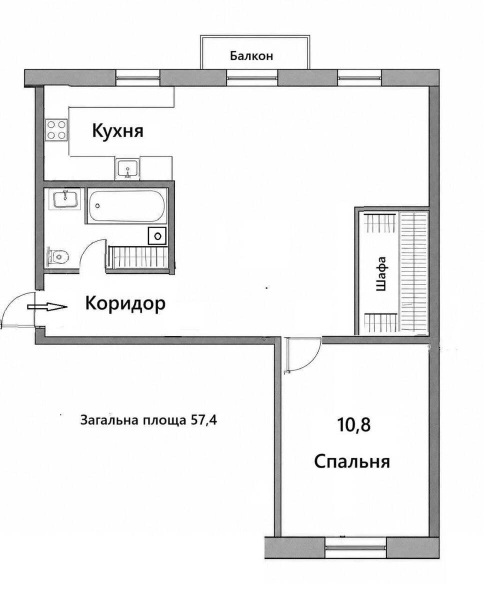 1к квартира бул. Верховного Совета 25694269