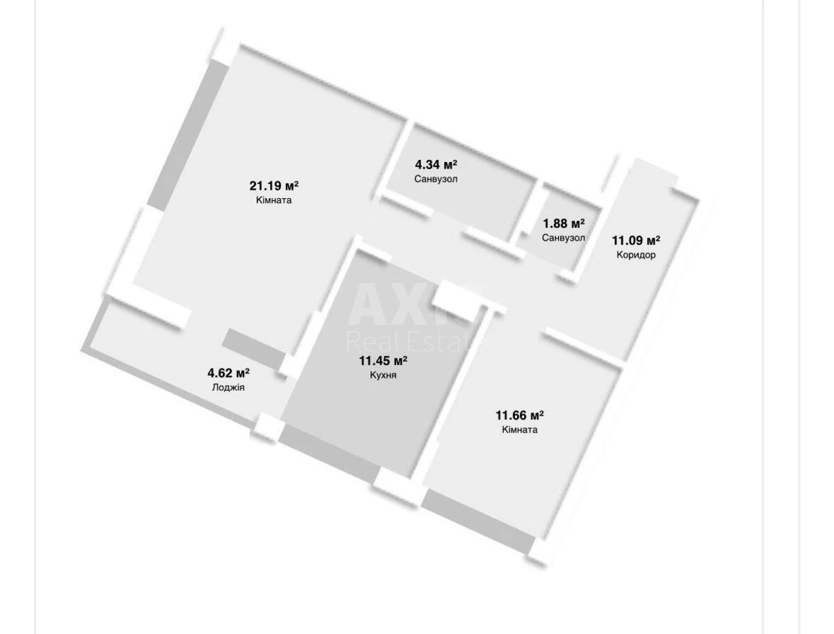 2k apartment vul. Prychal'na 11684686