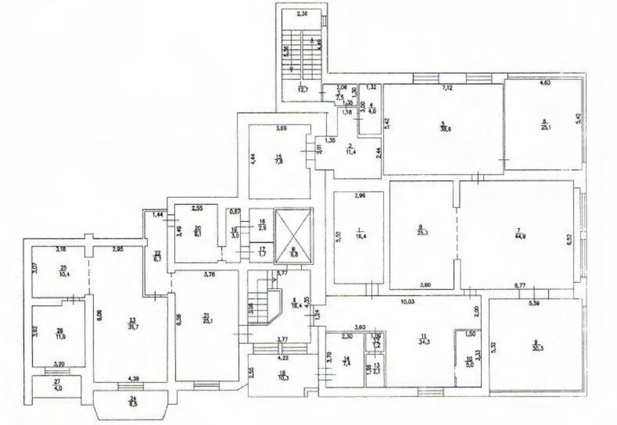 Office vul. Shovkovychna 42/44, 415m26696821