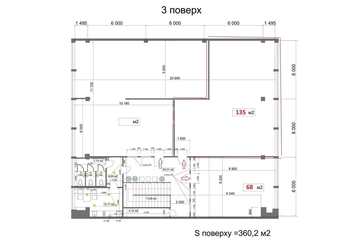 Офис ул. Василенко Николая 7, 135м2656784