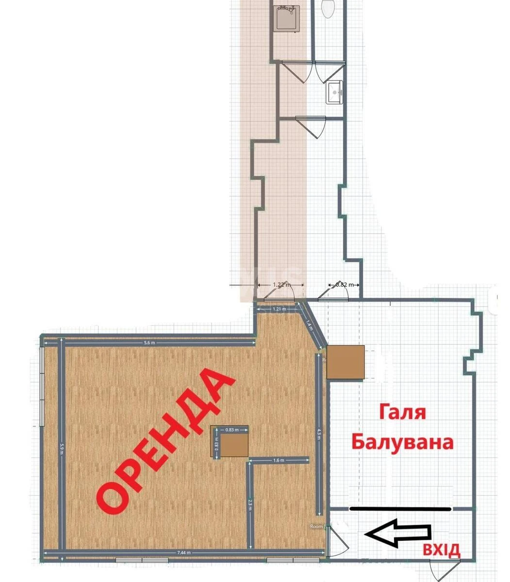 Trade object vul. Garmatna 20, 50m2629543