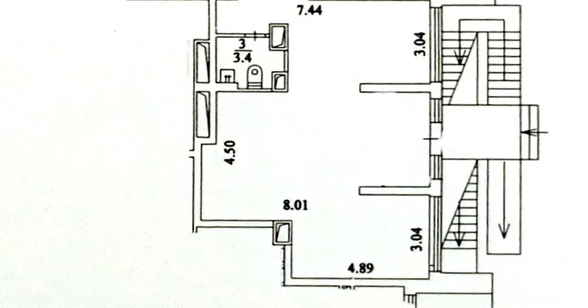 Office vul. Ahmatovoi' Anny 32/18, 80m27105210