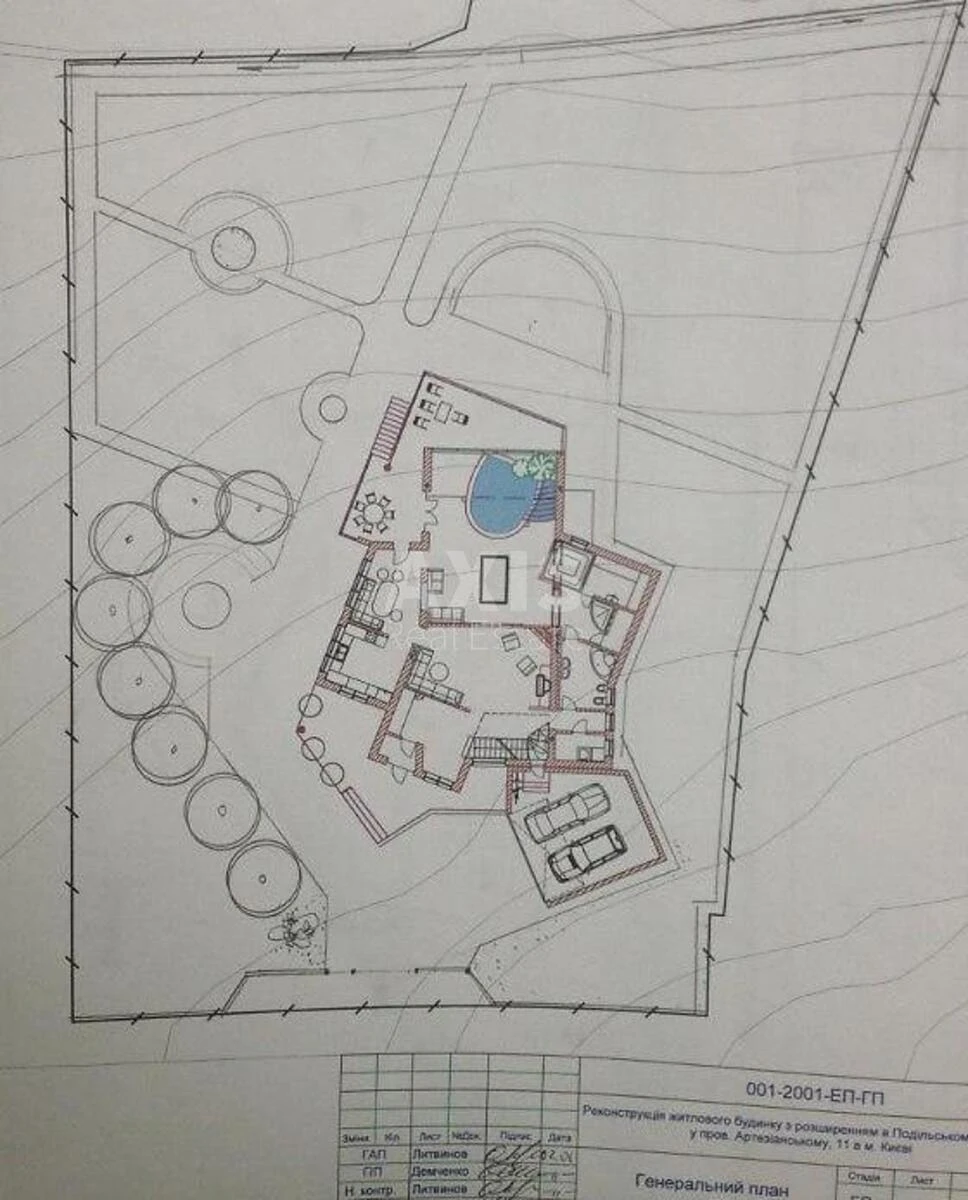 Дoм пер. Артезианский, 662м2, город Киев609247