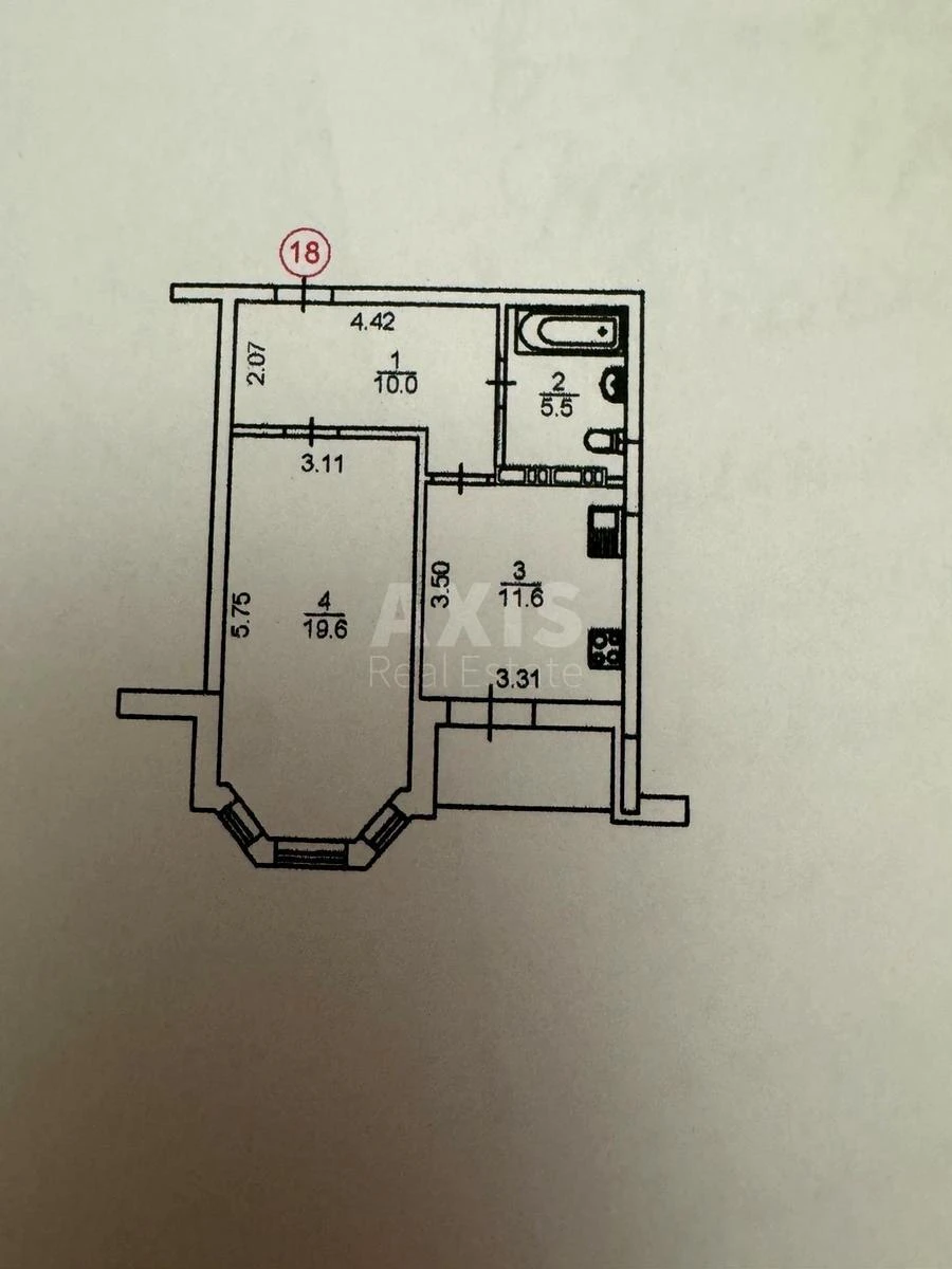 1k apartment vul. Degtjarna 196884811