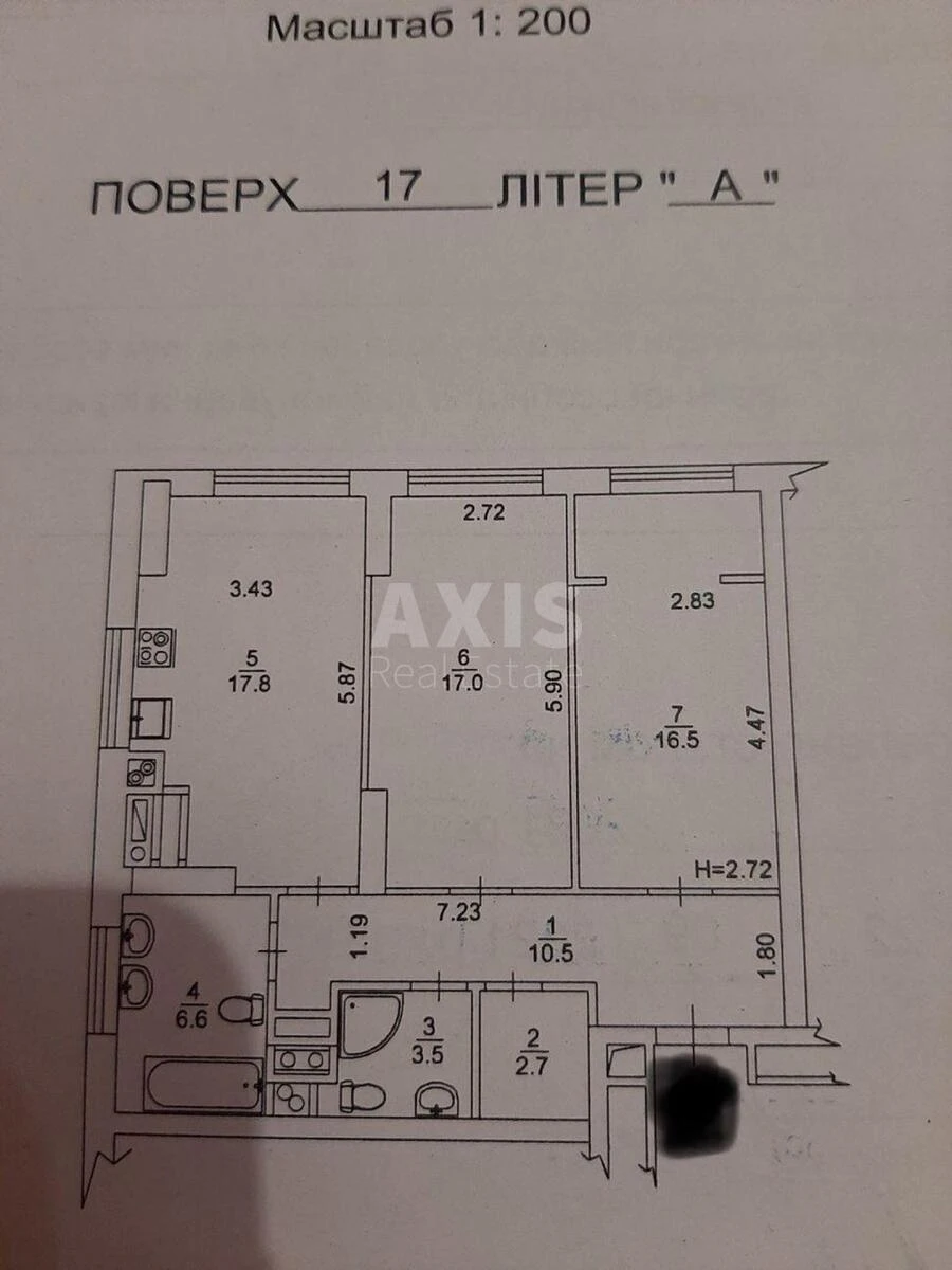 2k apartment vul. Zabolotnogo Akademika 1А6707722