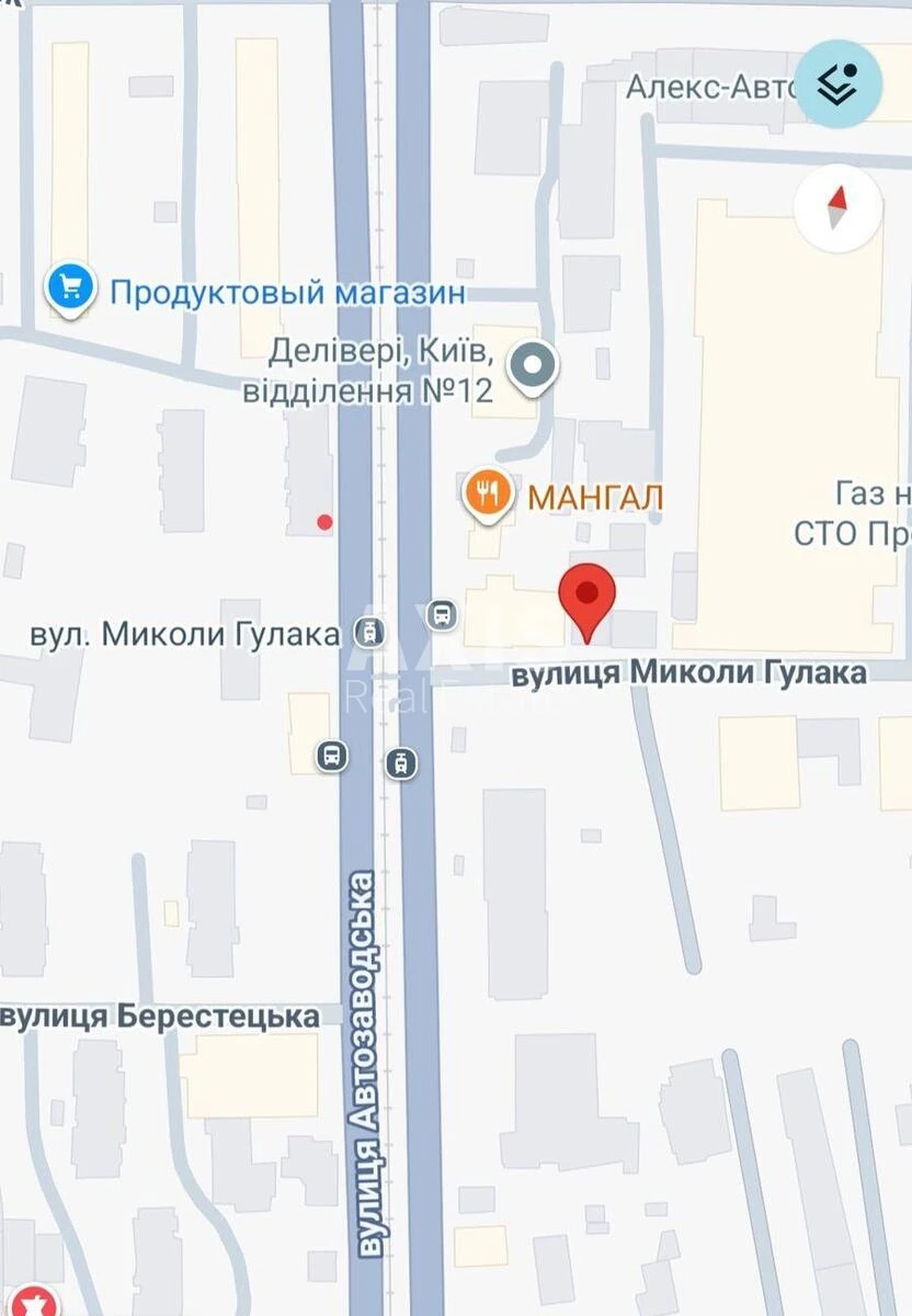 Объект торговли ул. Автозаводская 76, 437м2635626