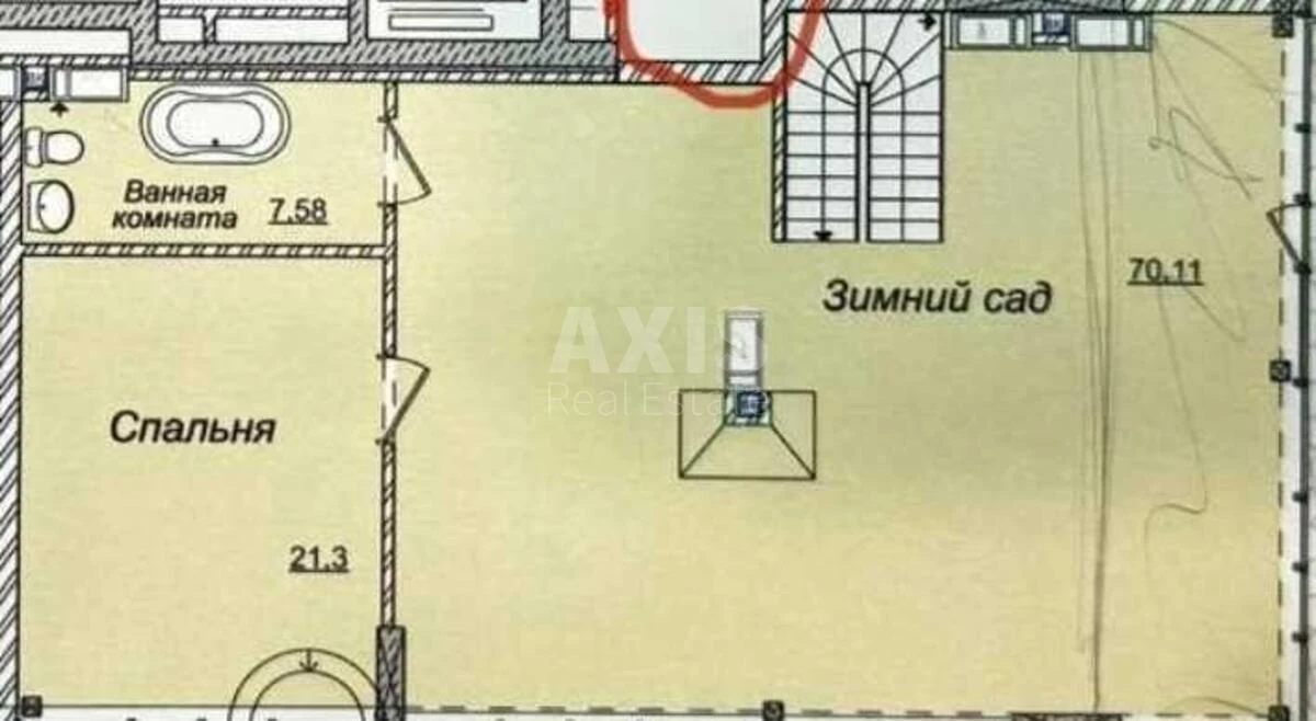 4k apartment vul. Dragomyrova Myhajla 17Б590564