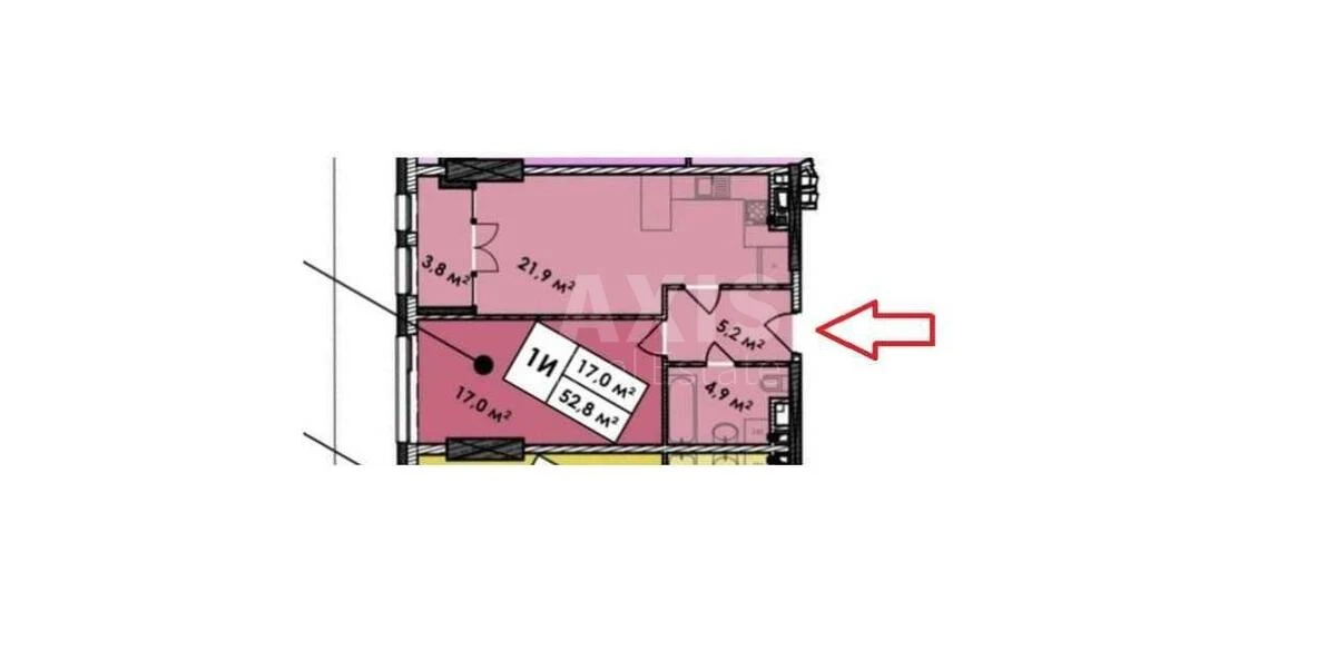 1k apartment pr-t Berestejskij 116572612