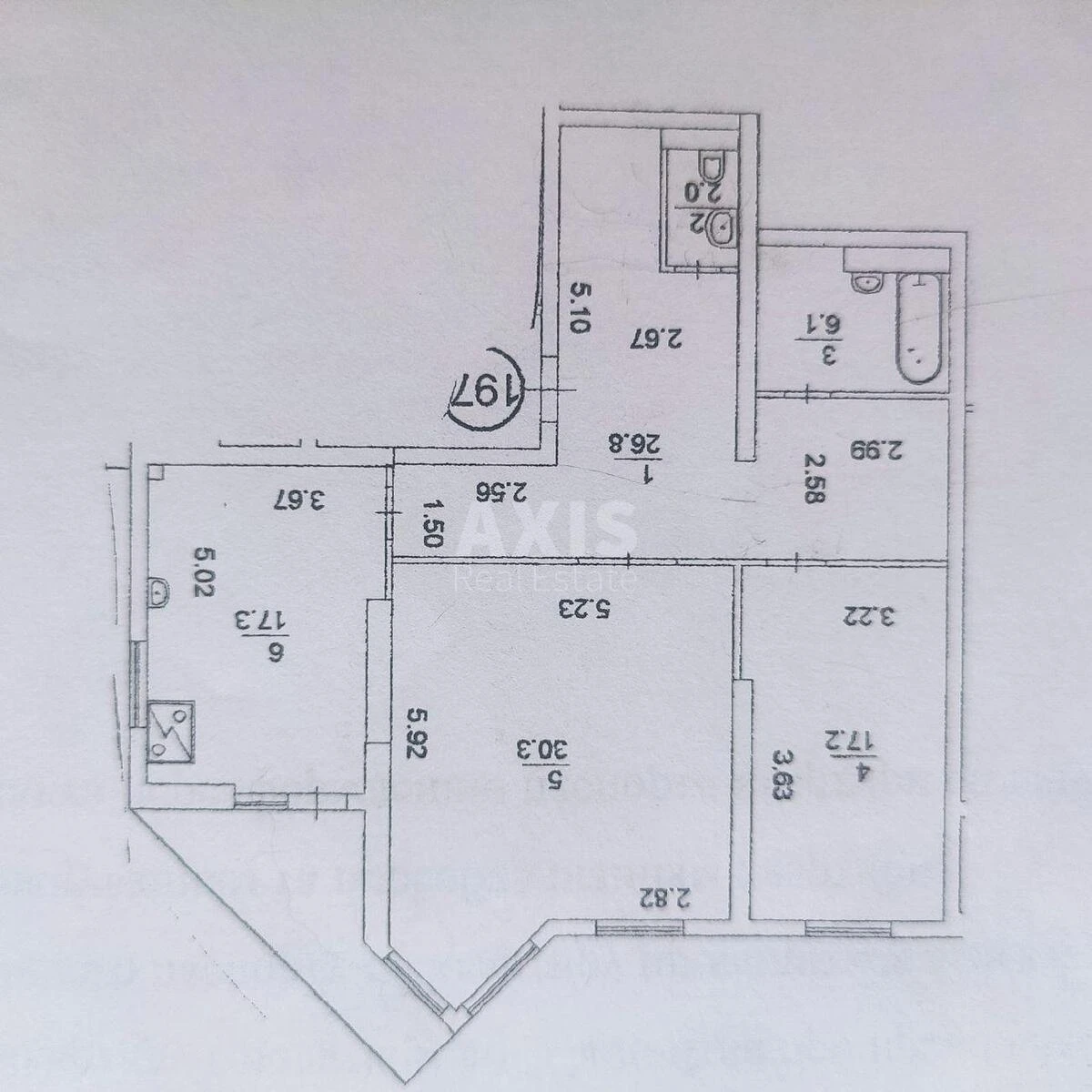2k apartment vul. Saperno-Slobids'ka 226952719