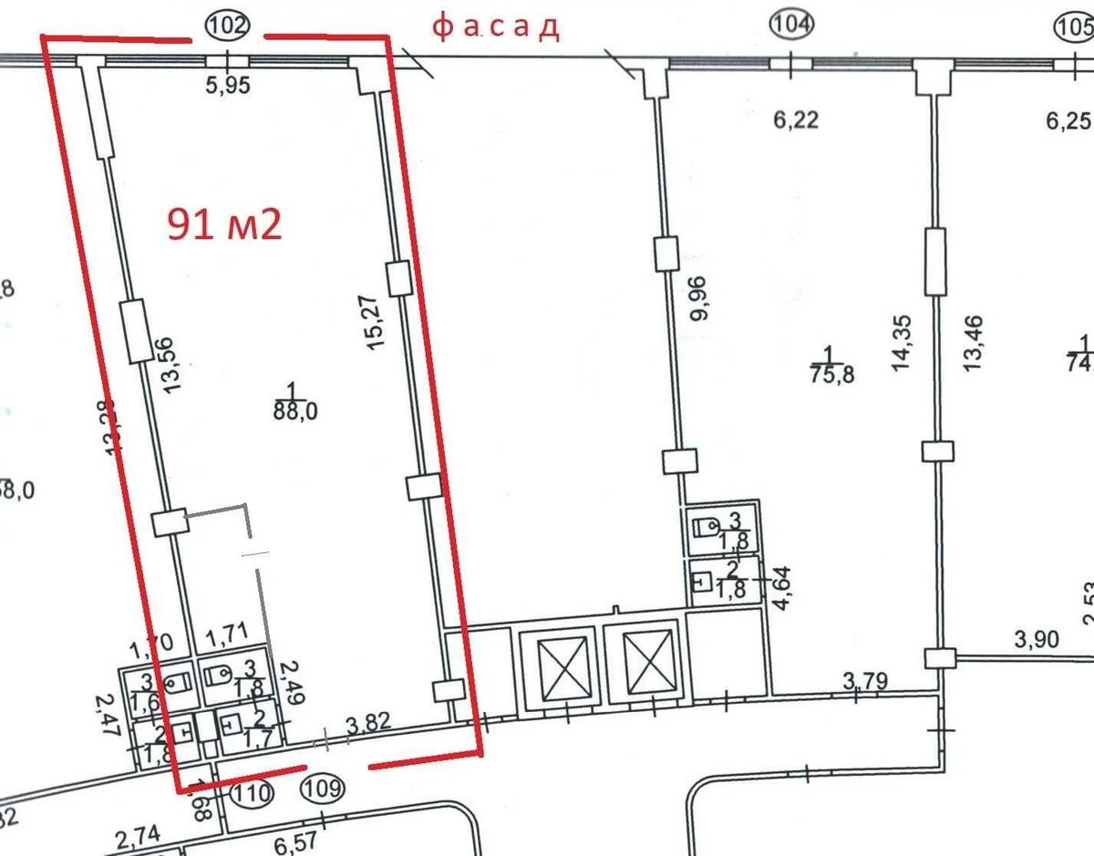 Объект торговли ул. Константиновская 75, 90м2680769