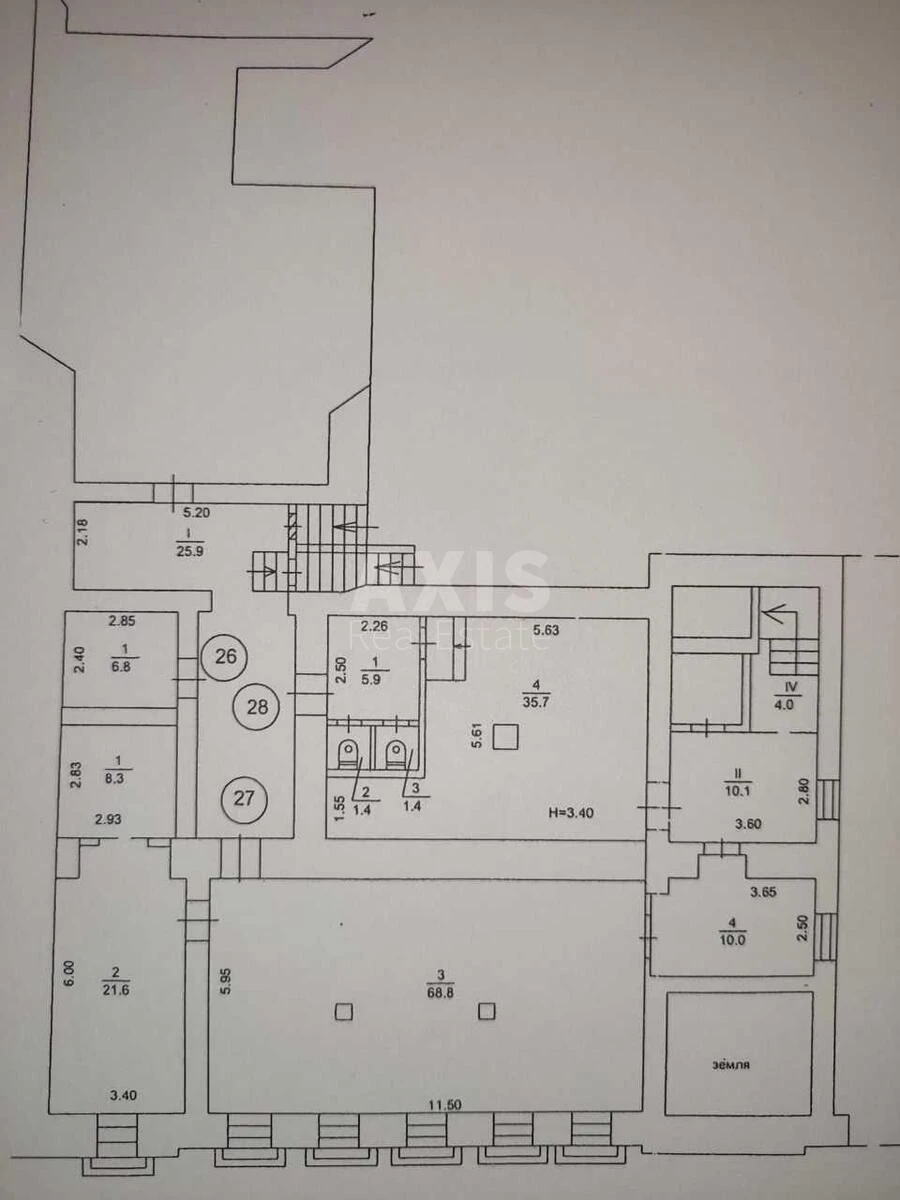 Trade object vul. Jaroslaviv Val 33, 185m2651331