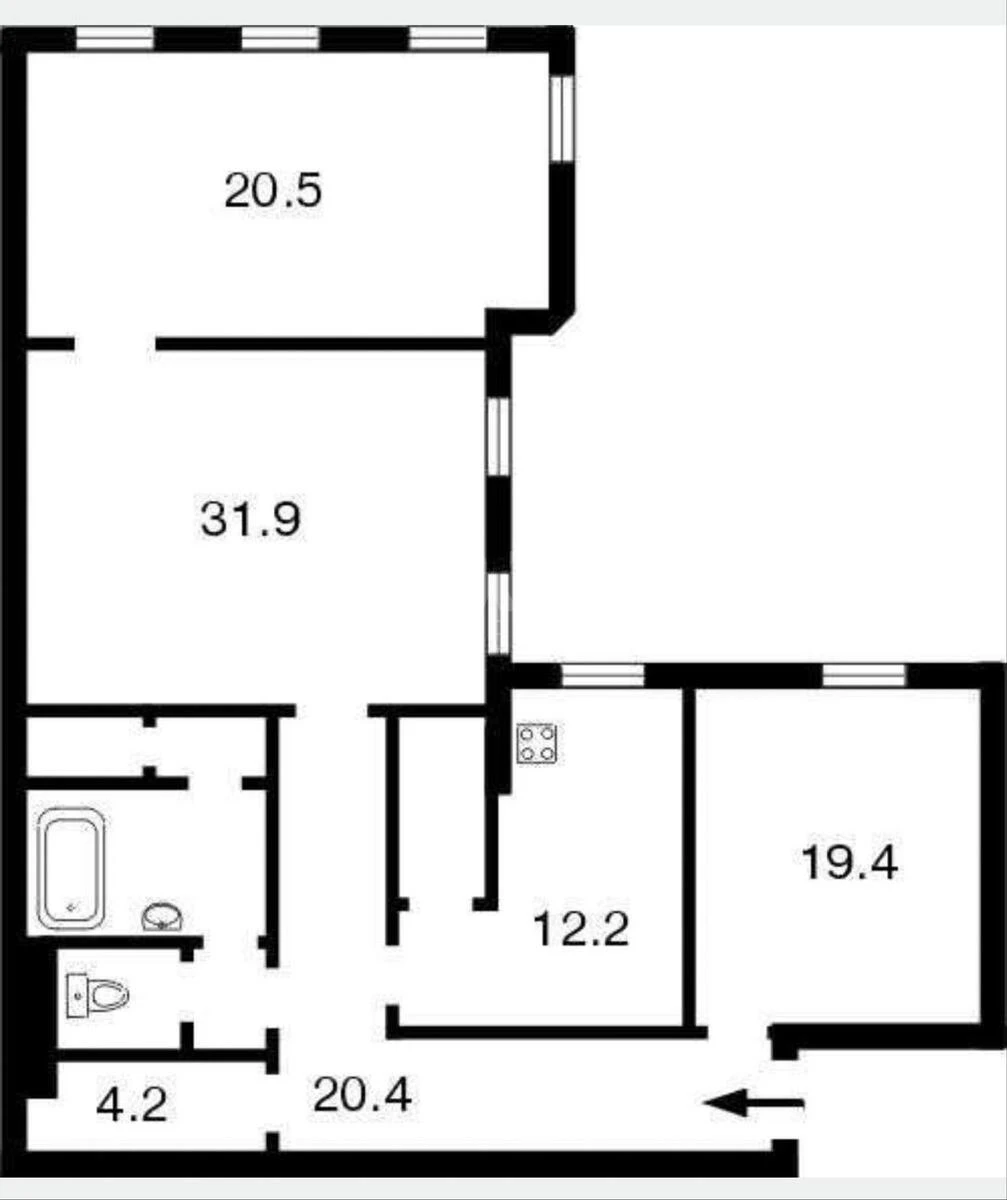 Офис ул. Крещатик 15, 121м2716909