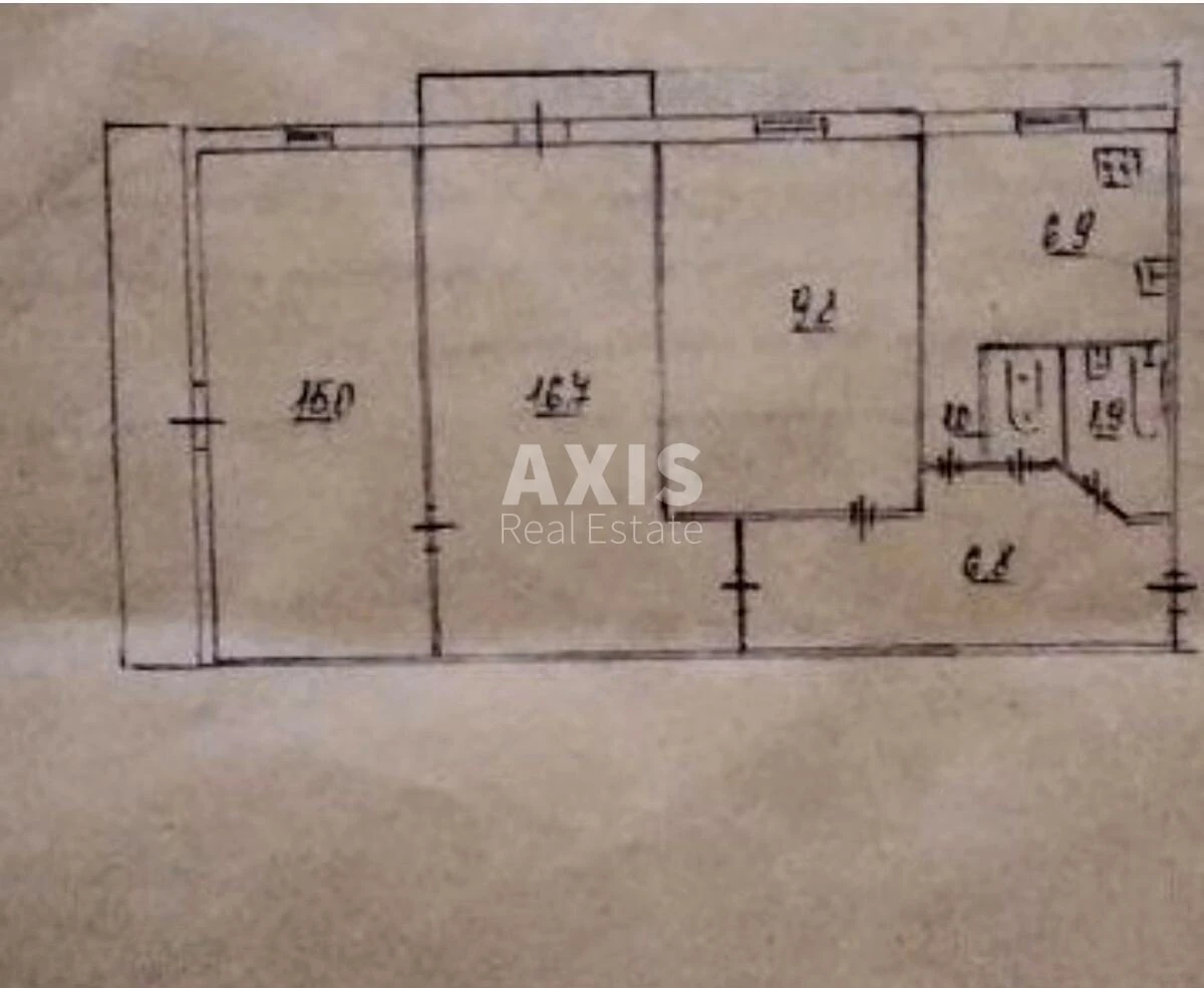 3k apartment vul. Oresta Levytskoho 236937612
