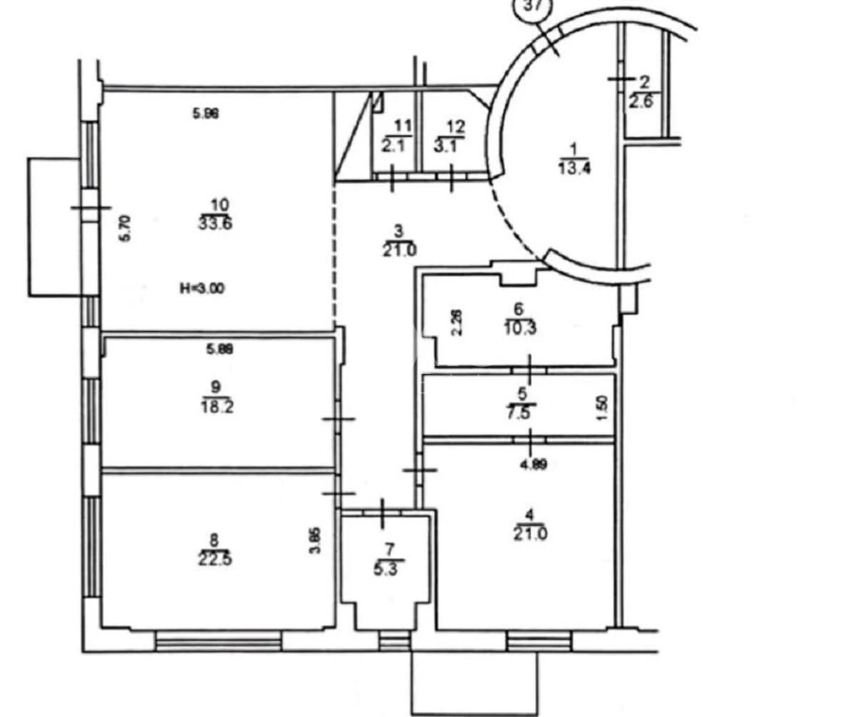 4k apartment vul. Bul'varno-Kudrjavs'ka 21679307