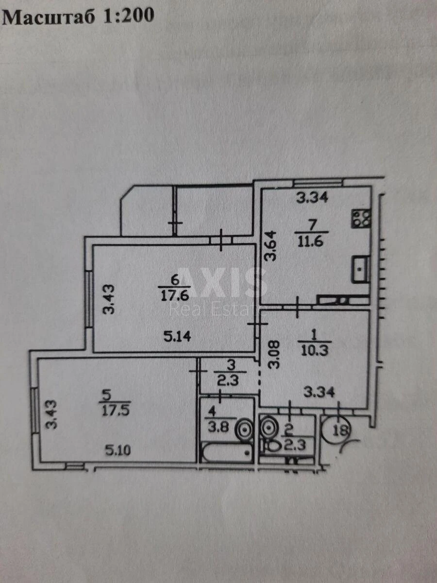 2k apartment prov. Feodosijs'kyj 14А6804320