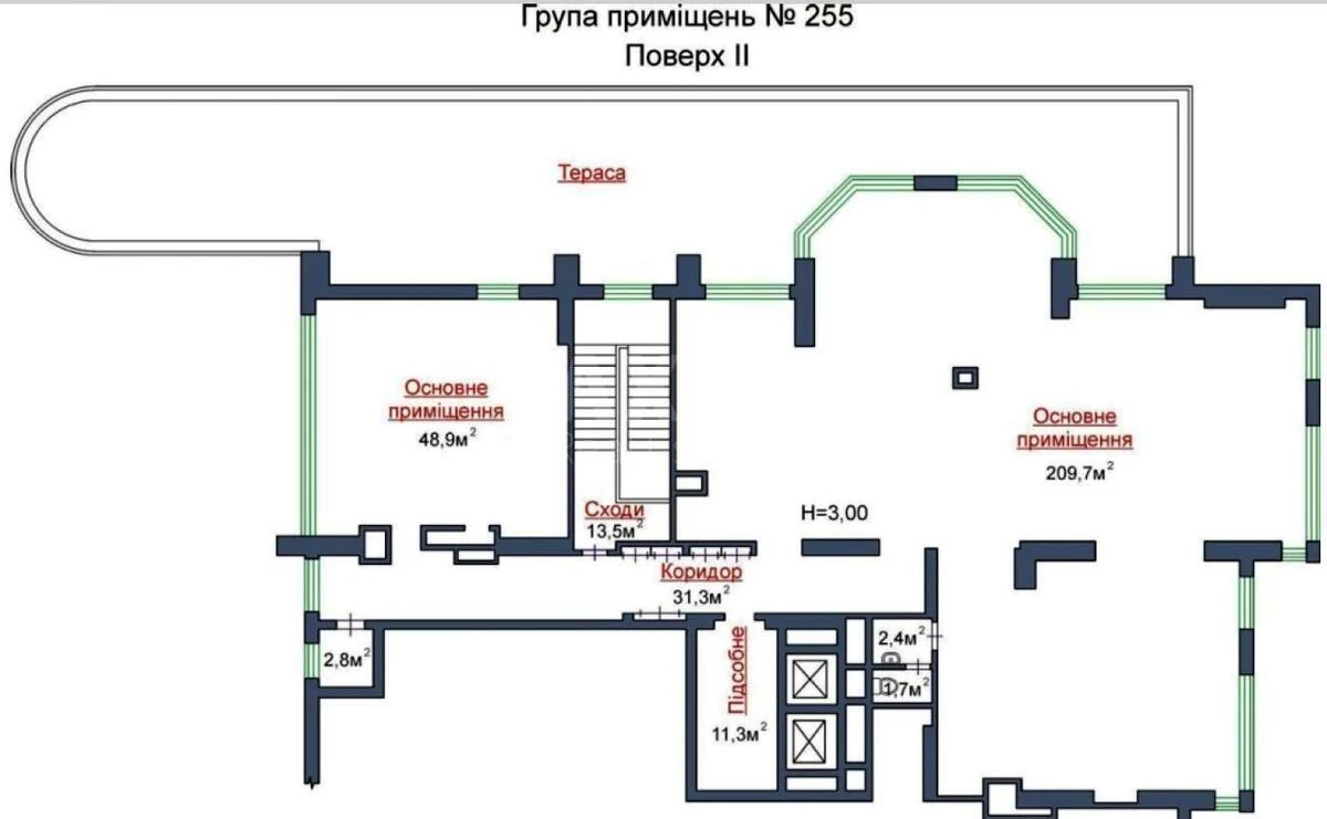 Office pr-t Tychyny Pavla 18Б, 432m26926814