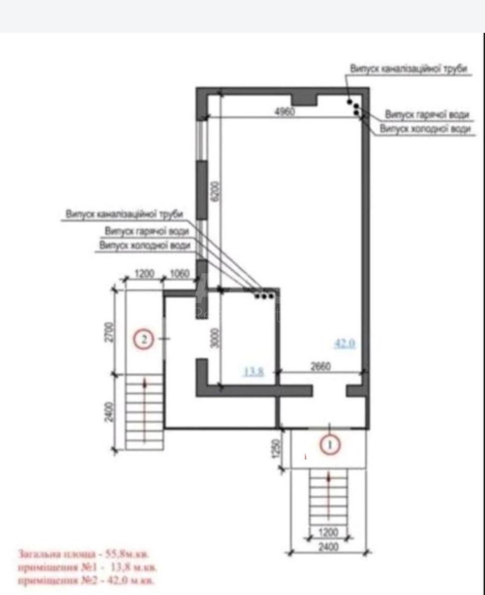 Объект торговли пр-т Лесной 11, 43м2656963