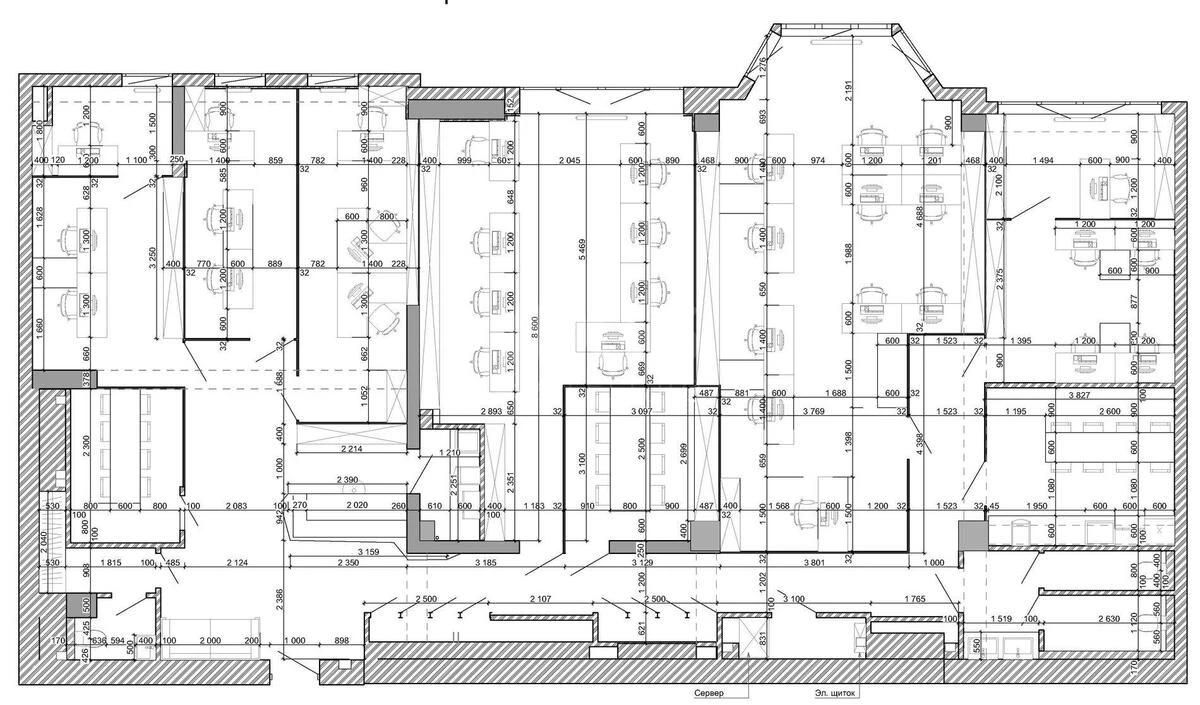 Office vul. Grushevs'kogo Myhajla 9Б, 250m2707651