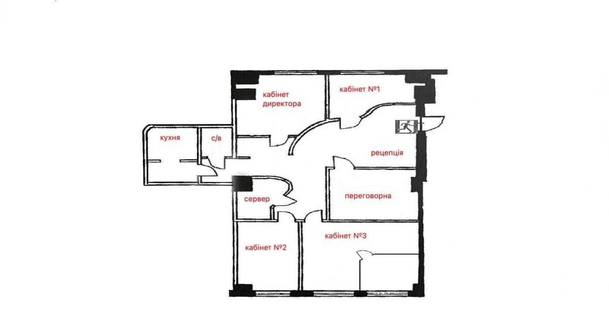 Office vul. Velyka Vasyl'kivs'ka 72, 138m2699508