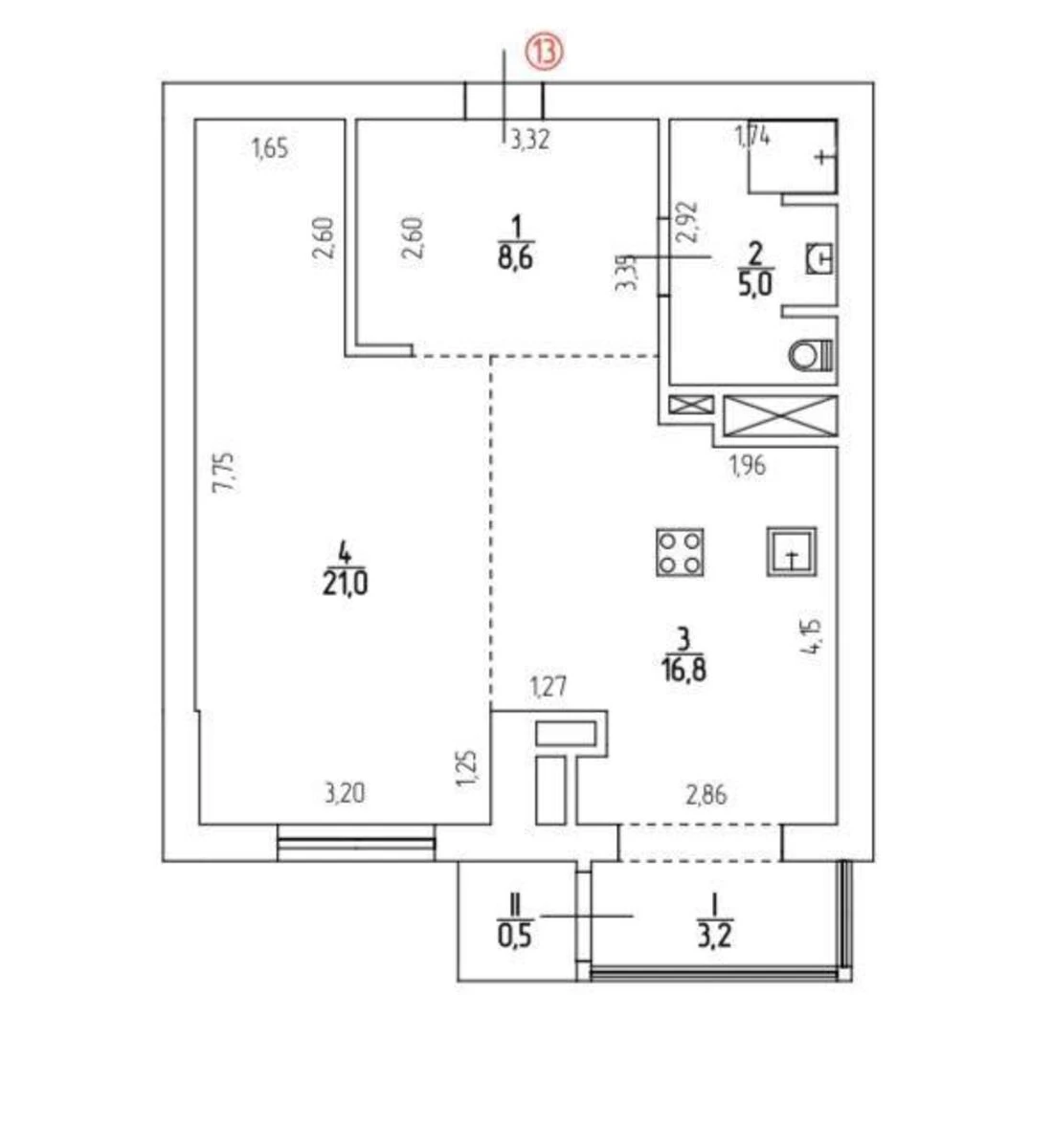 1к квартира ул. Красноткацкая 435845513
