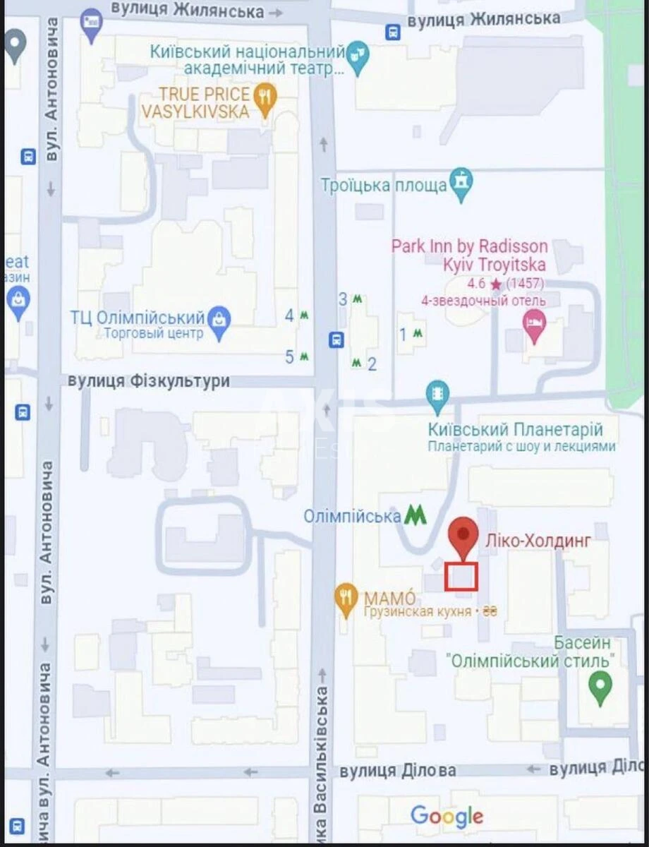 Office vul. Velyka Vasyl'kivs'ka 57/3, 623m2606101