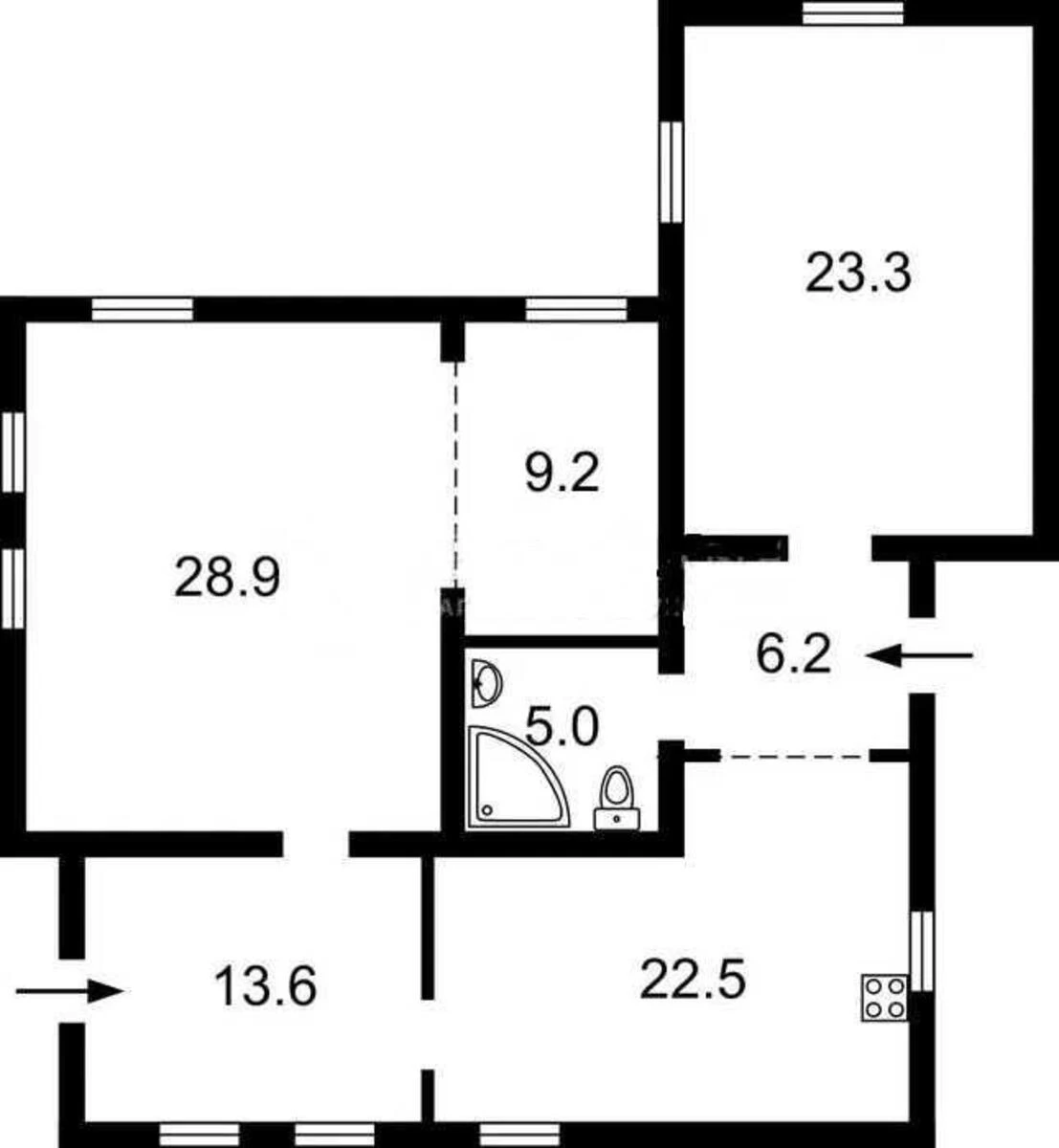 House vul. Uchbova, 135m2, Kyiv city587638