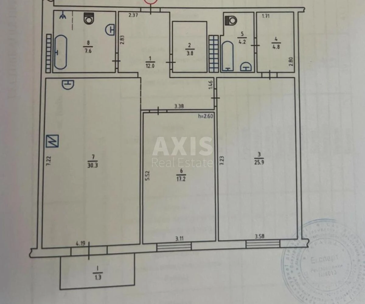 3k apartment vul. Myhajla Maksymovycha 24Б6688913