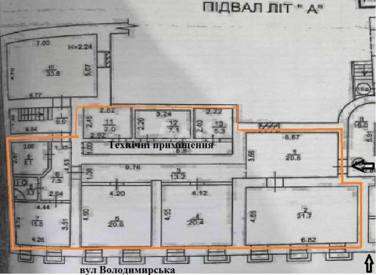 Офис ул. Владимирская 6/11, 170м2669834
