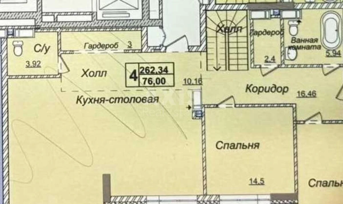 4k apartment vul. Dragomyrova Myhajla 17Б590563