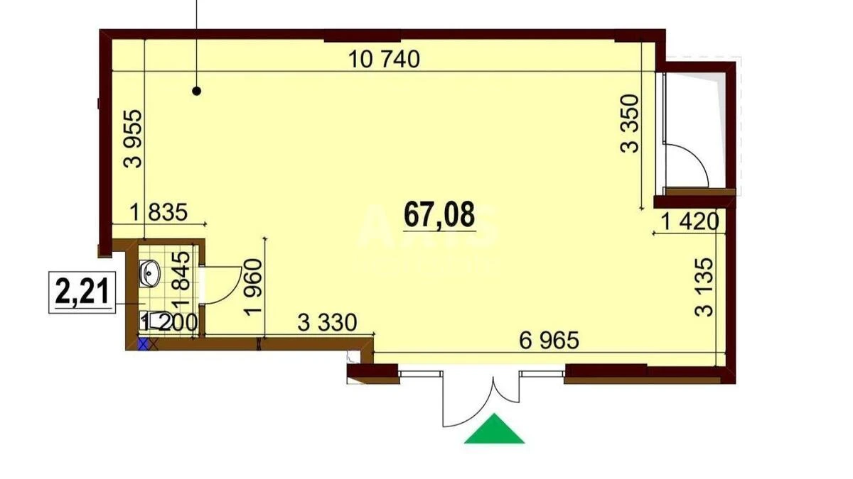 Trade object vul. Oleksandra Olesja 9, 70m2719872