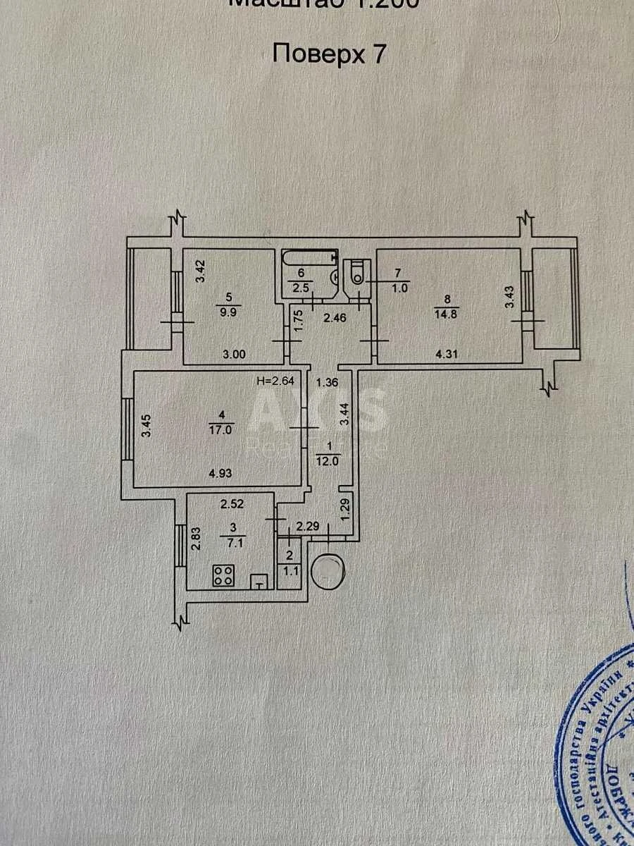 3k apartment pr-t Svobody 1/607060015