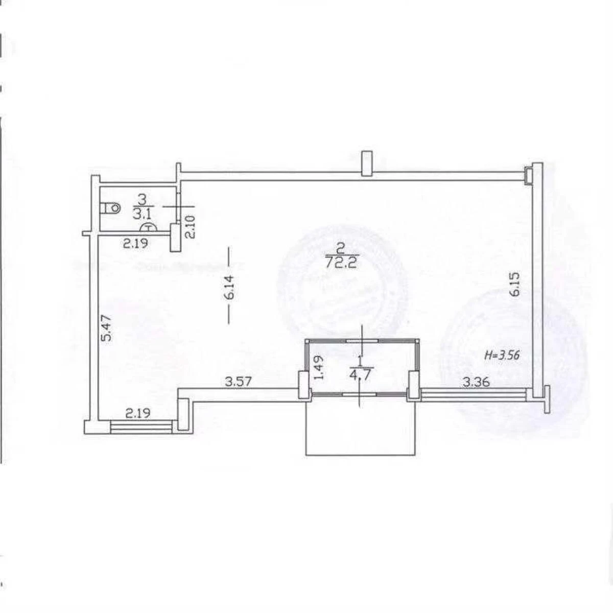 Объект торговли ул. Демеевская 13, 80м2672301