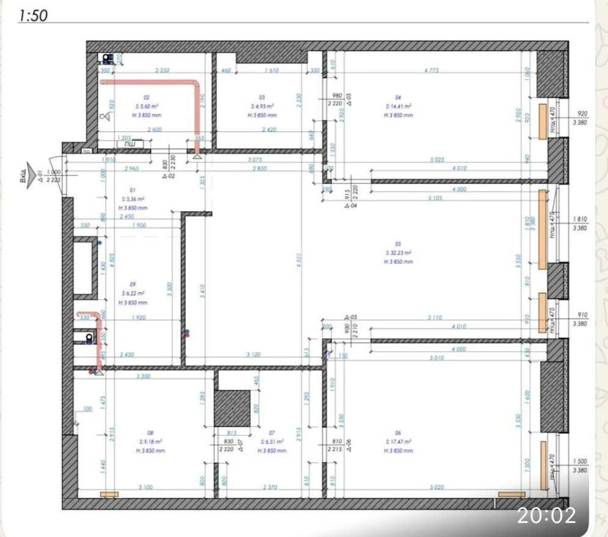 2к квартира ул. Василия Тютюнника 39/2705347