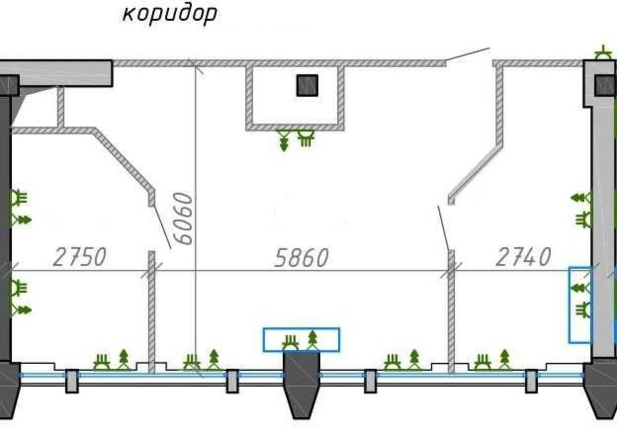 Офис ул. Сверстюка Евгения 11Б, 67м26413116
