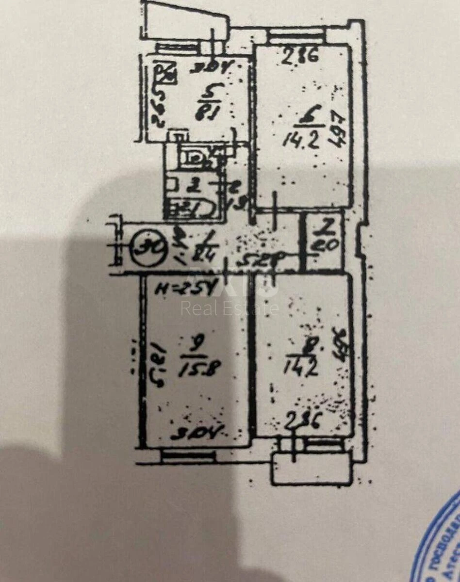 3к квартира ул. Вышгородская 47Б7070413