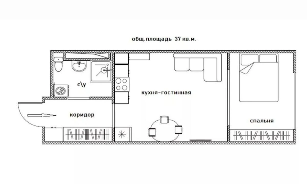 1к квартира ул. Михаила Максимовича 24А6876213