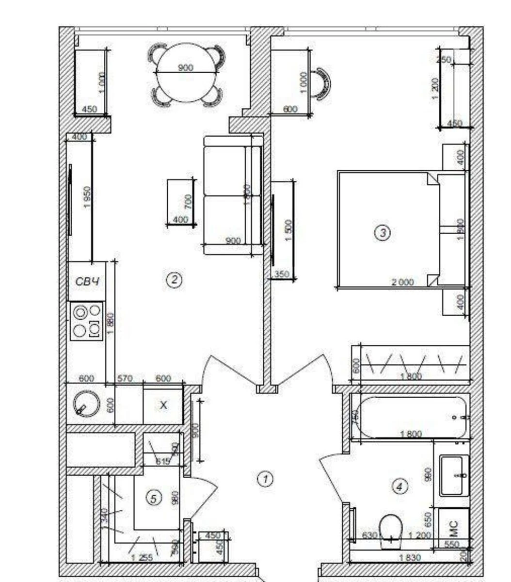 1k apartment vul. Predslavyns'ka 40648079