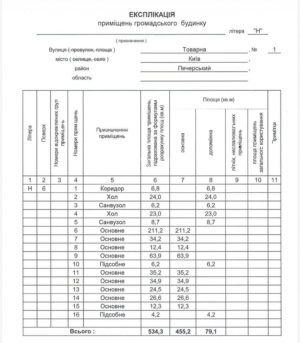 Офис ул. Товарная 1, 534м2711896