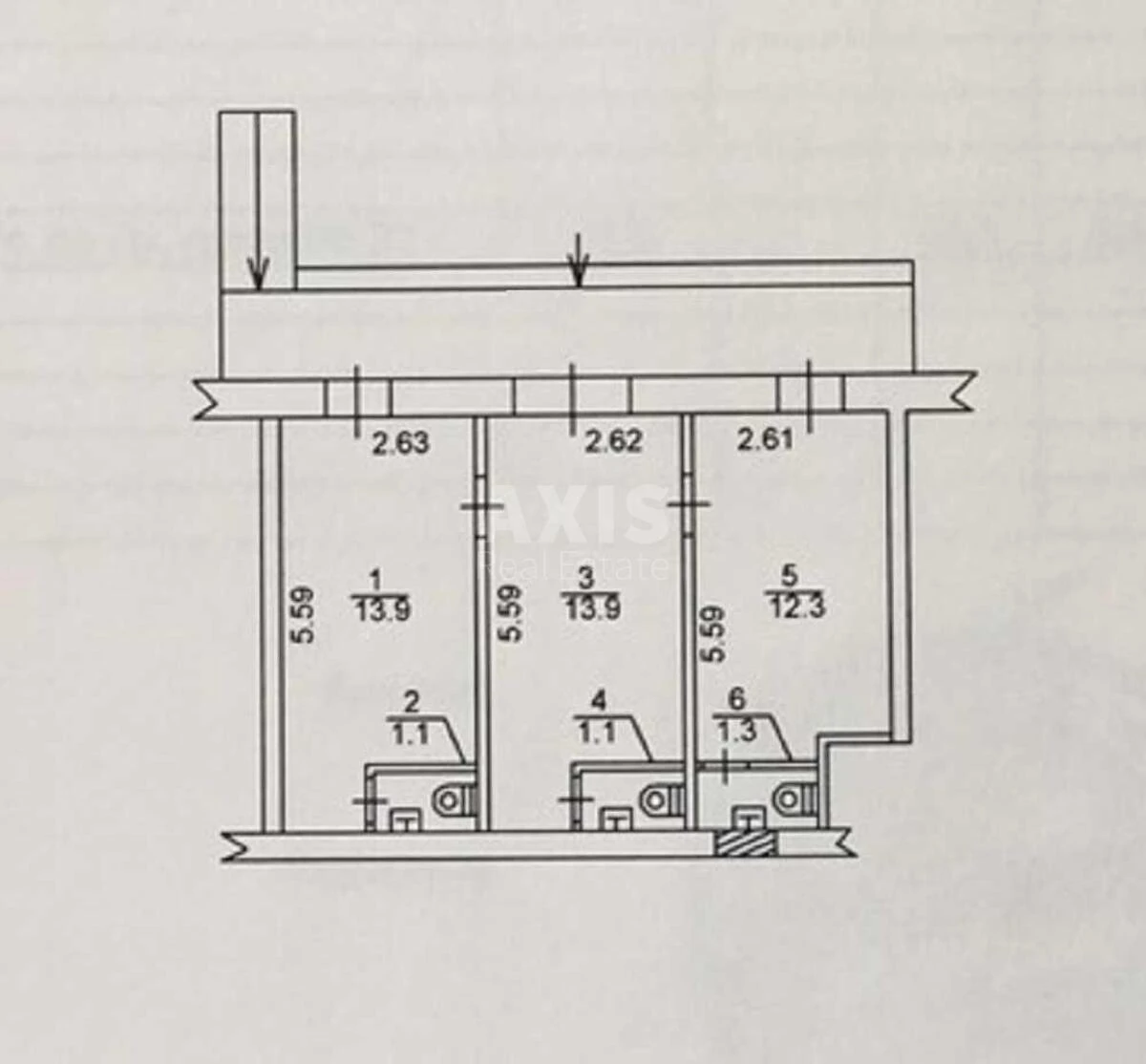 Объект торговли пр-т Мира 5, 44м2663294