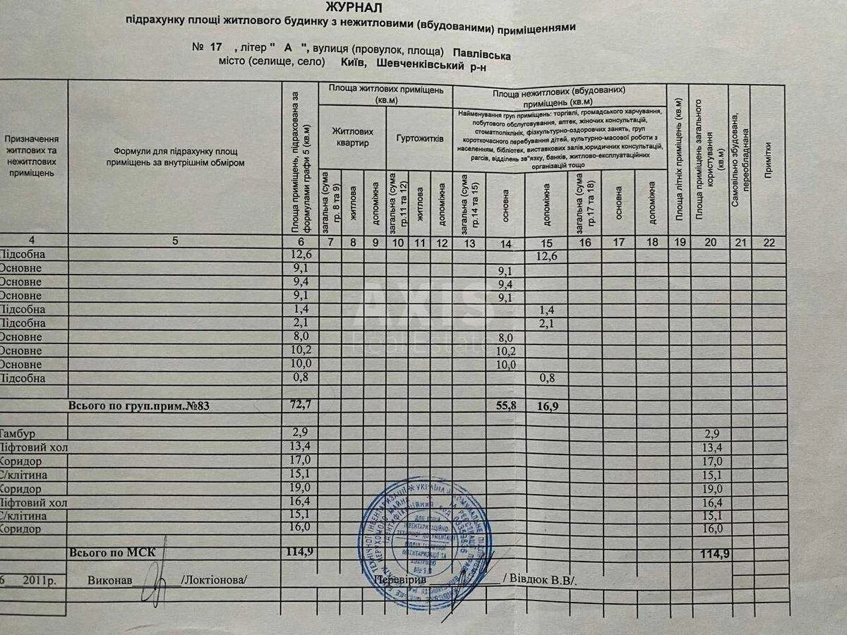 Офис ул. Павловская 17, 72м2631159