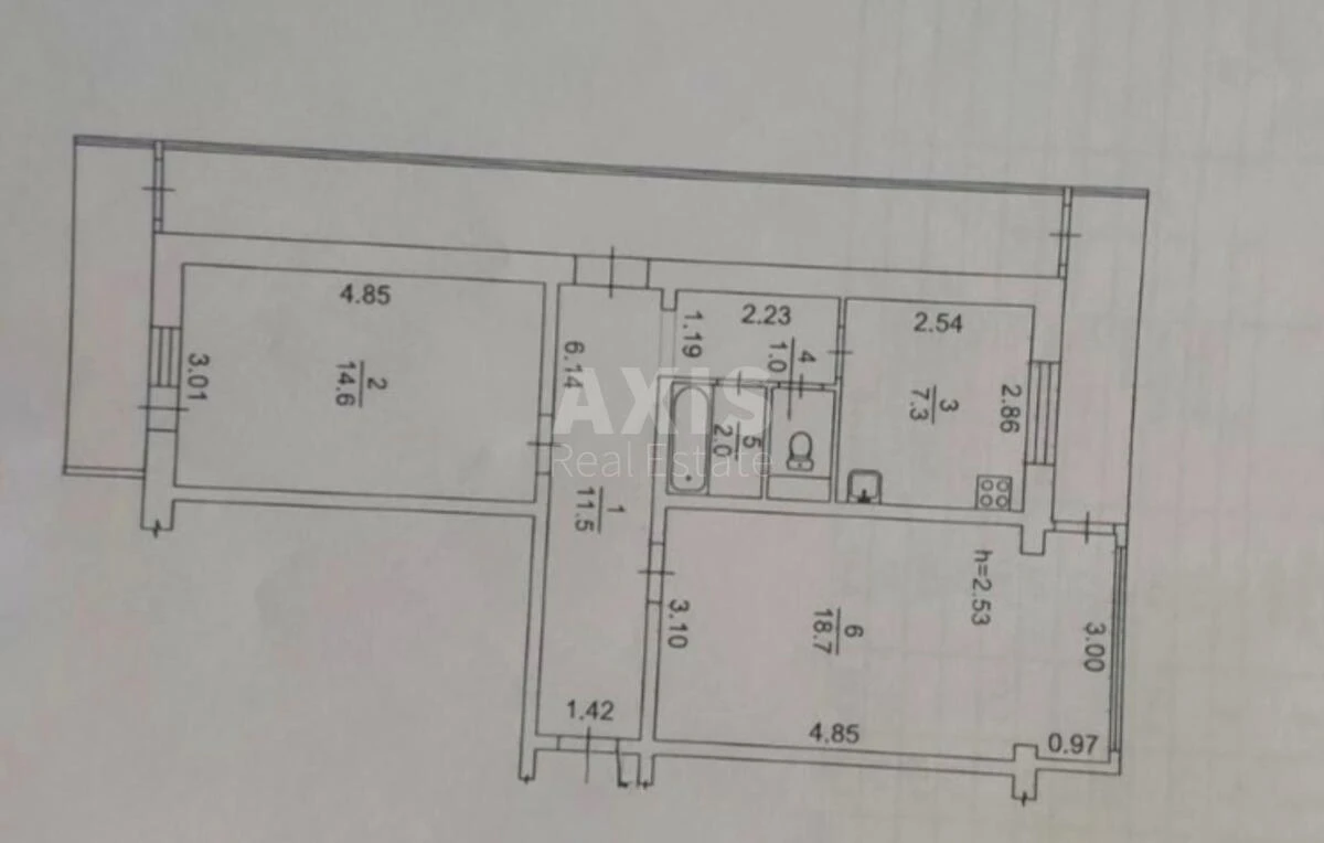 2к квартира ул. Выговского Ивана 24В6640714