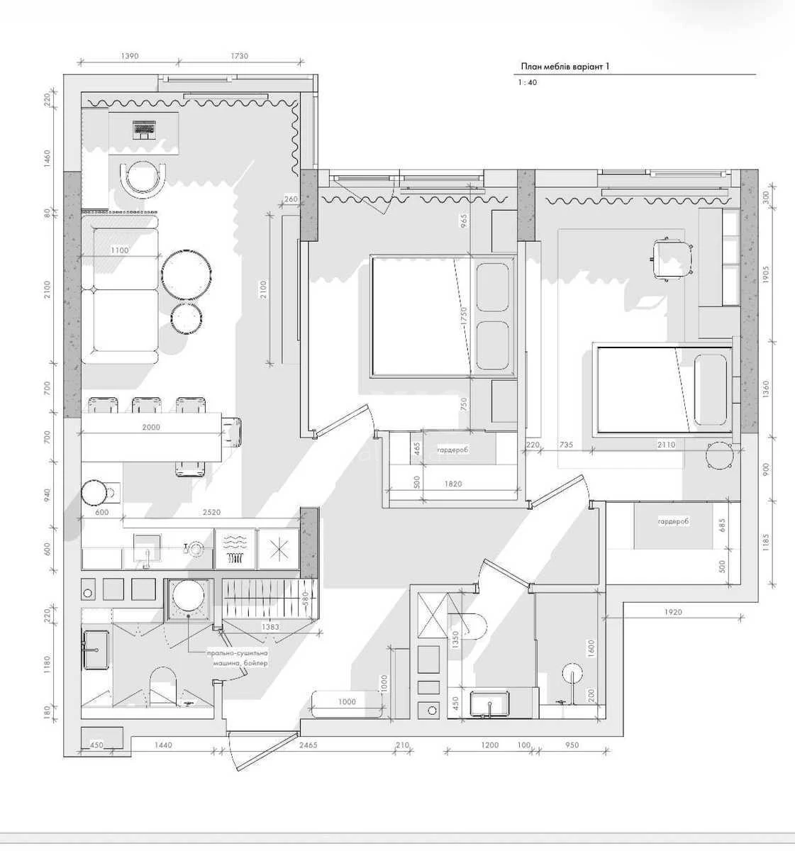 2k apartment vul. Oleksandra Olesja 97149615