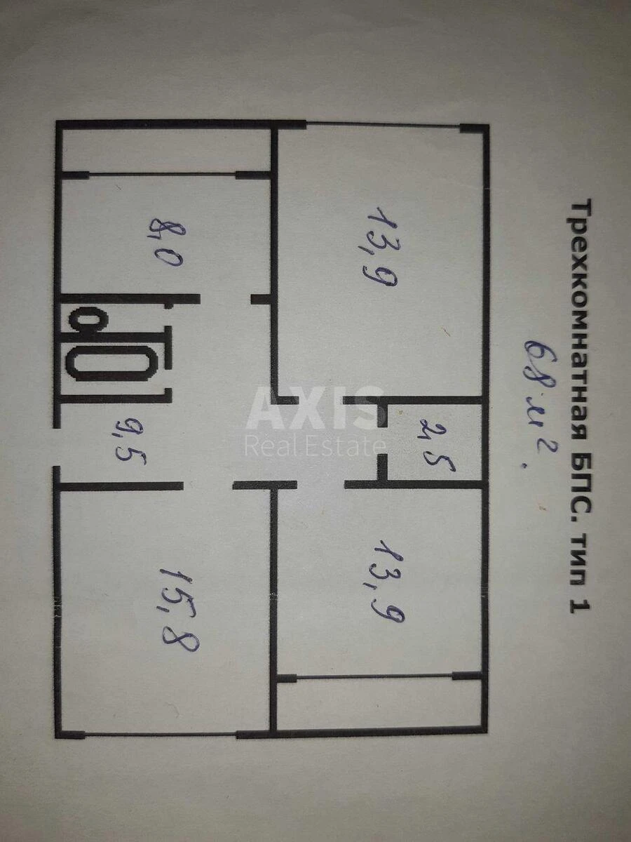 3k apartment vul. Jakubovs'kogo Marshala 56768515