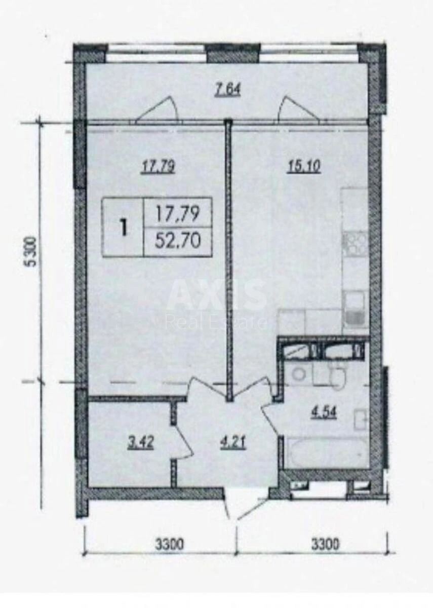 1k apartment pr-t Bazhana Mykoly 17718102