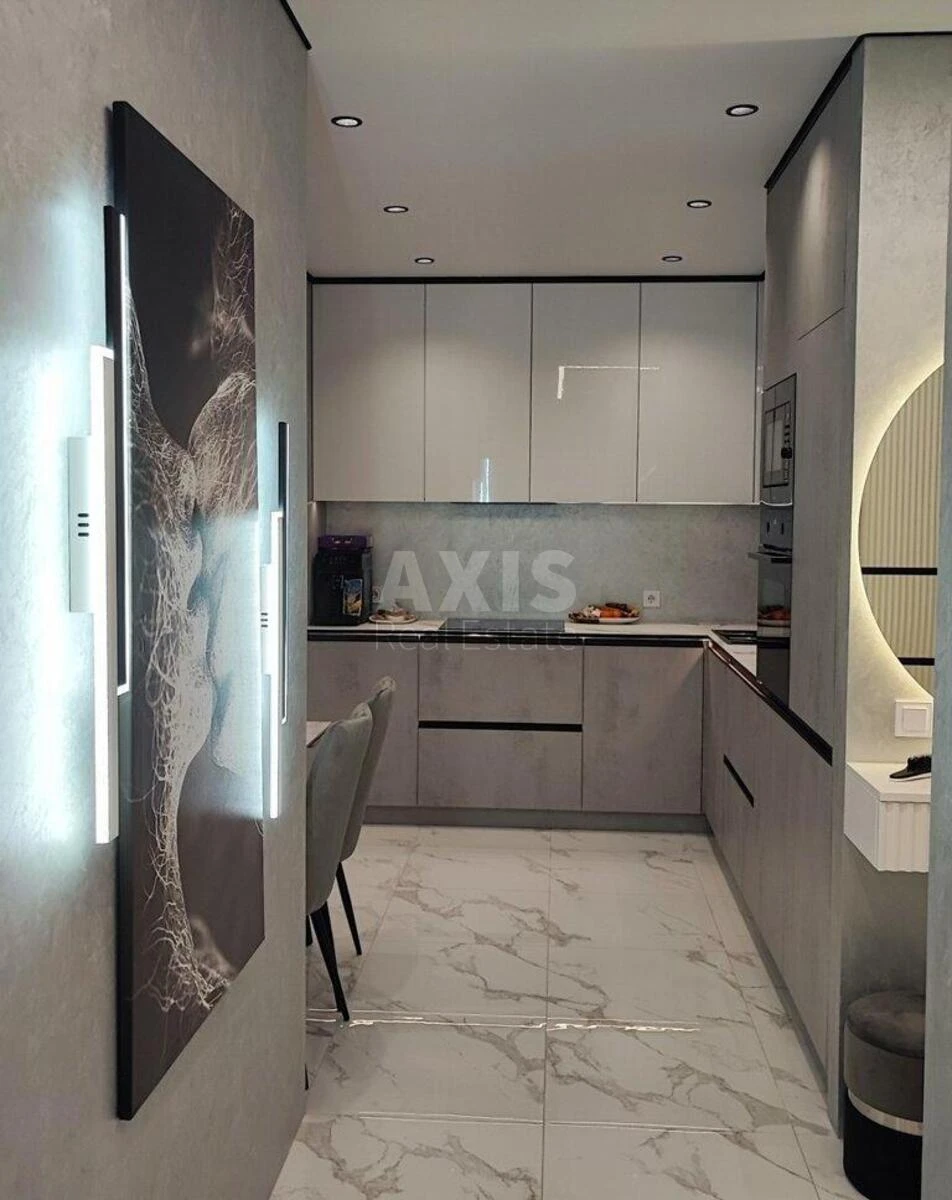 2k apartment nab. Dniprovs'ka 15Ж72029