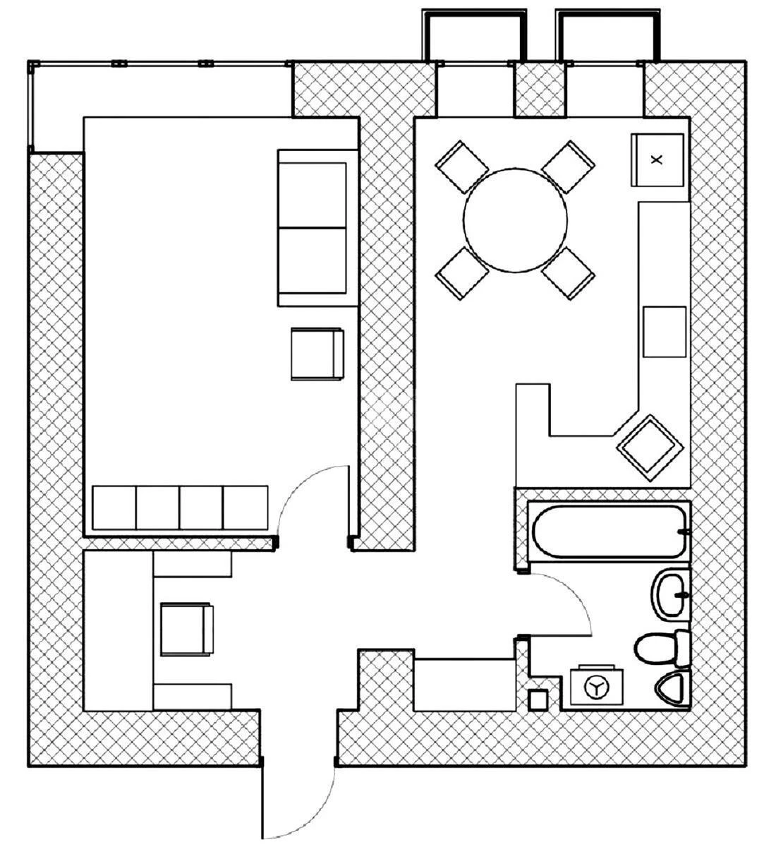 1k apartment vul. Rosijs'ka 64639535