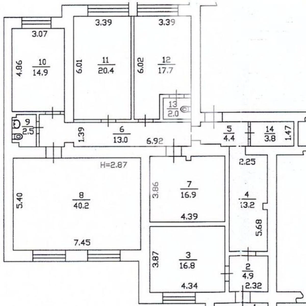 Trade object vul. Yulia Zdanovska 58А, 173m2651370