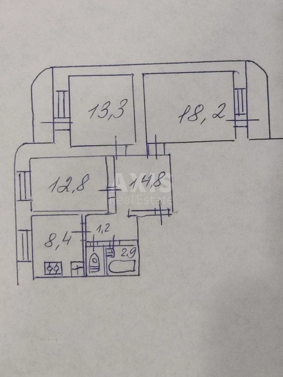3k apartment vul. Ushyns'kogo 256274013