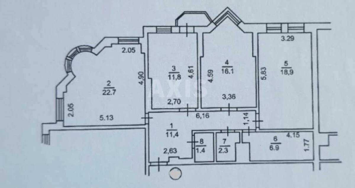 3k apartment pr-t Palladina Akademika 18/306564619
